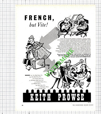 Keith Prowse Advert - 1955 Cutting