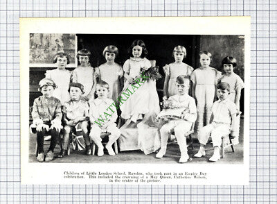 Little London School Rawdon Catherine Wilson Guiseley Hawkridge  -1937 Cutting