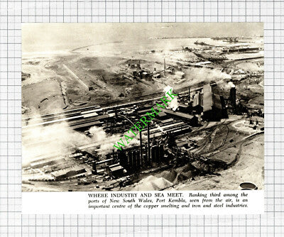 Port Kembla New South Wales Australia - 1960s Cutting