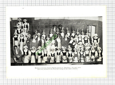 Guiseley Amateur Operatic Society Yorkshire - 1937 Cutting