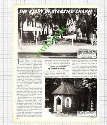Stansted Chapel Essex Snudden -   1974 Article