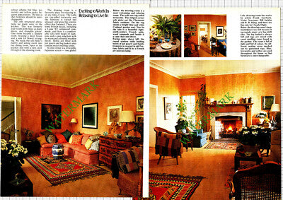 Lesley Astaire Cotswolds House  - 1982 Article