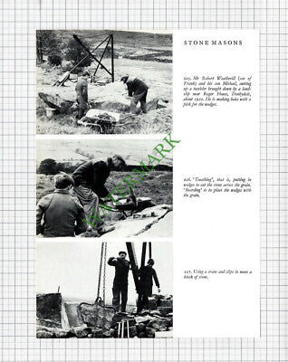 Mr Robert Weatherill Roger House Danbydale Stonemason - c.1970s Cutting
