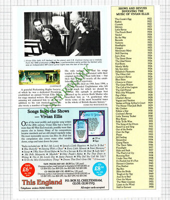 Vivian Ellis Composer - 2001 Article