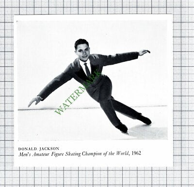Donald Jackson  Ice Skating  - 1962 Cutting