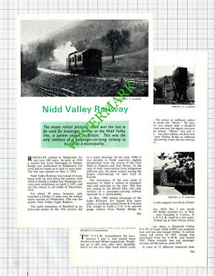 Nidd Valley Railway - 1973 Article