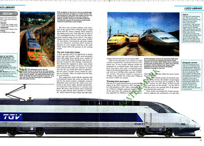 Train a Grande Vitesse - 1990s Centrefold Spread