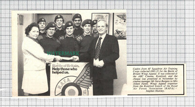 C3939) RAFA 6F Squadron Air Training Corps Steve Burgess Aileen Farell - 1983