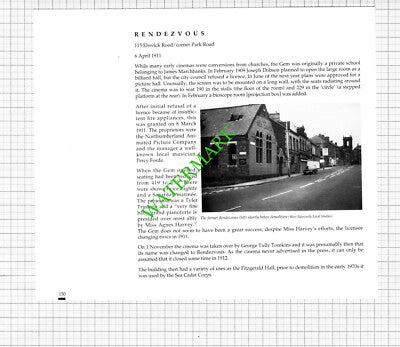 Rendezvous Cinema Newcastle Upon Tyne / Regent  - 1990s Cutting