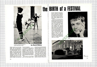 9232) East Anglian Poetry National Glemham Hall Gordon Crosse - 1972 Article