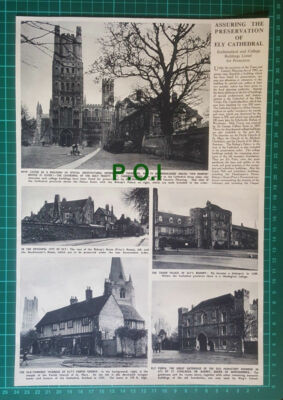 (X324) Ely Cathedral Preservation - 1950 Clip