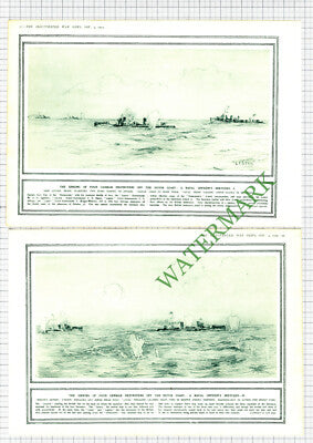 Undaunted Ship Lance Lennox Loyal Legion   World War One - 1914   Prints