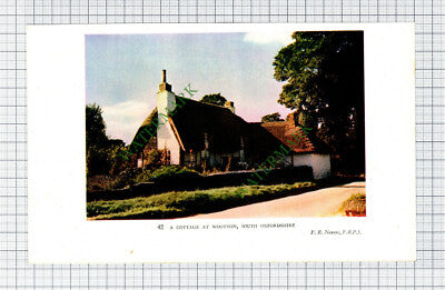 Wootton South Oxfordshire Cottage / Ford Cotswolds - 1930s Book Print
