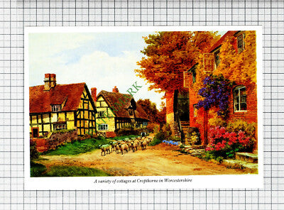 C3156) Cropthorne Worcestershire  - c.1990s Cutting
