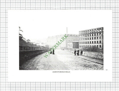 Barrow Bridge Mills - 1980s Cutting / Print