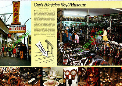 Cap's Bicycles Museum Sapperton Canada  Cap Gerald Hobbis  - 1970s Article