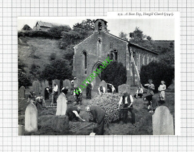 Howgill Church Boon Day - c.1970's Cutting