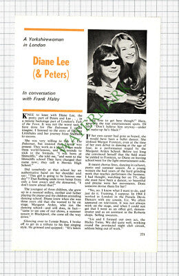 Diane Lee Peters and Lee Frank Haley - 1975 Article