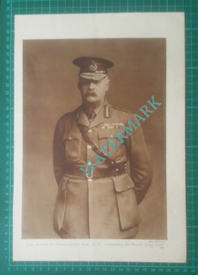 X750) Lieut General Sir Thomas D'Oyly Snow Seventh Army Corps - 1919