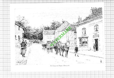 Hemsworth Wakefield George and Dragon  - 1980s Cutting / Print