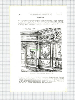 X1348) Messrs McCullough & Co Glasgow B McKay  - 1894 Article