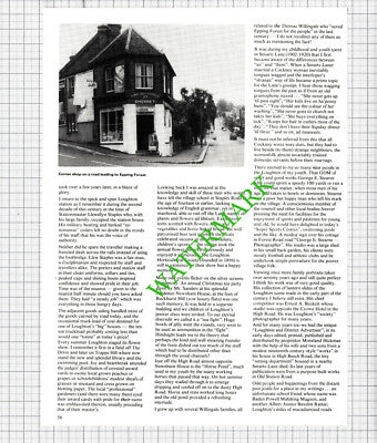Loughton Essex Station  Llewellyn Staples George Stearne Sherret - 1979 Article