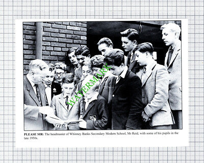Whinney Banks Secondary Modern School Mr Reid - Cutting