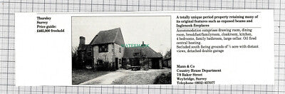 C7725) Branksome Park Poole Dorset / Thursley Surrey - 1989 House Advert