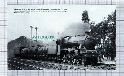 C4860) Milk Train Rugeley Class 5XP 4-6-0 No 5605  - 1996 Clip