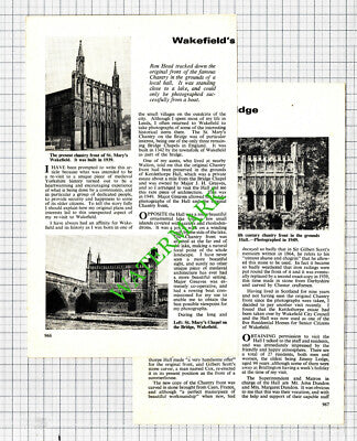 Kettlethorpe Hall John Dundon Wakefield Yorkshire - 1967 Article