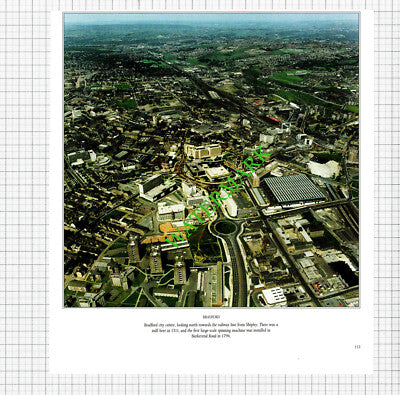 Bradford Yorkshire / Manningham Flats  -1980s Cutting / Print