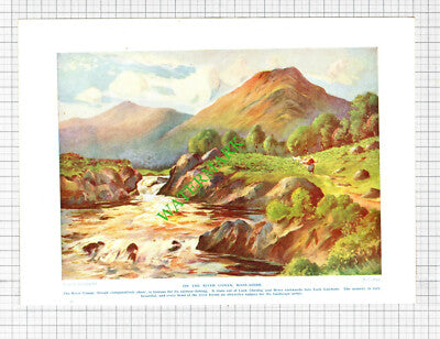 River Conan Ross-Shire H C Begg - 1920's Print