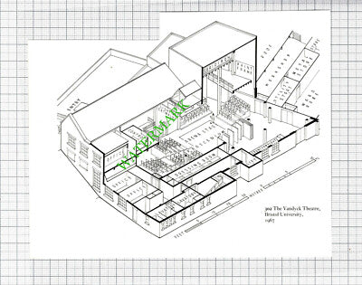 The Vandyck Theatre Bristol University - c.1990s Small Cutting