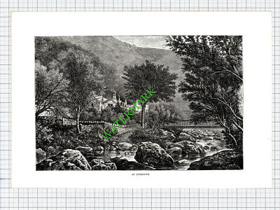 Lynmouth  - c.1895 Print