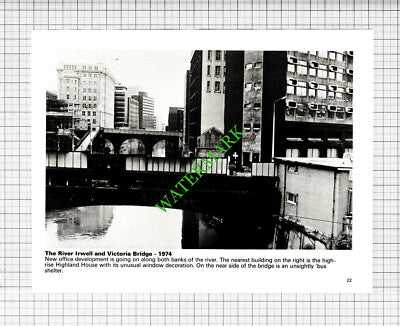 Manchester Victoria Bridge Blackfriars Bridge  - 1970s Cutting