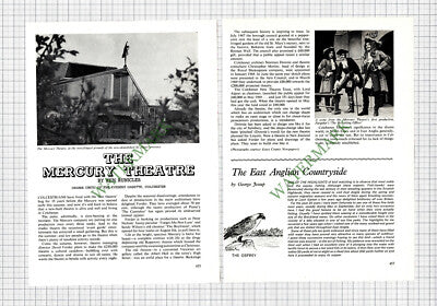 9235) Mercury Theatre Colchester - 1972 Article