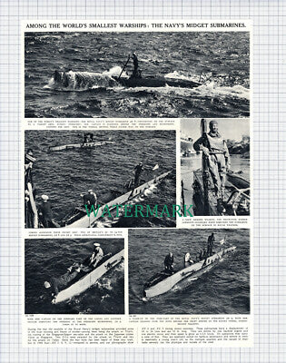 (X103) Royal Navy Midget Submarines XE8 - 1949 Clip