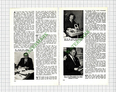 Otley Yorkshire Ronald Bliss Ernest Fawell Waye Dawson Payne  - 1962 Article