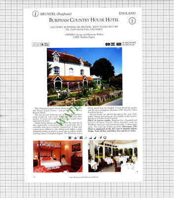 Appleton Hall Appleton-le-Moors Edward Horne /  Burpham Hotel George Walker 2001