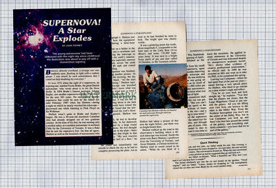 (8623) Ian Shelton Astronomer Canada   - 1993 Article