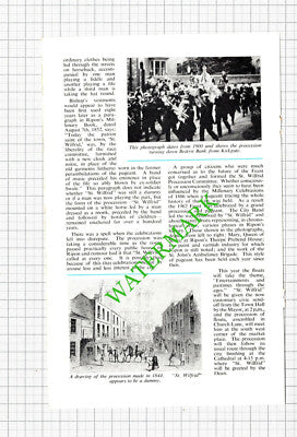 Ripon Yorkshire St Wilfrid - 1966 Pullout / Cutting
