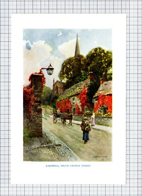 Bakewell Derbyshire South Church Street - c.1930s Small Print