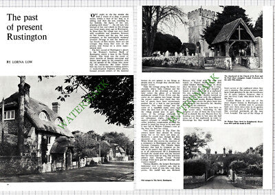 9268) Rustington Sussex Pigeon House Farm Cudlow House  - 1968 Article