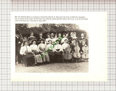 C7551) The Mitford Band Miss B K MacLeod Vicar Of Mitford - Cutting