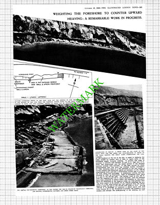 The Folkestone Warren Scheme Railway Engineering - 1953 Article