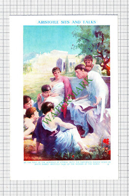 Aristotle In Athens - c.1950s Print