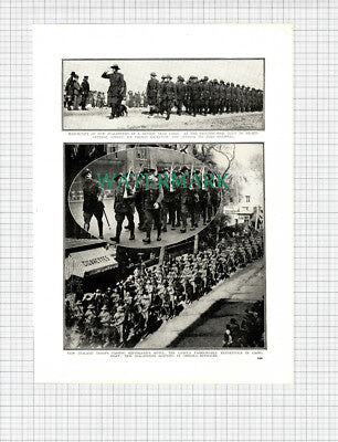 X1242) New Zealand Shepheards Hotel Cairo War WW1 - c.1918 Print / Cutting