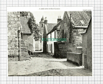 C5636) Old Culross - 1940s Cutting