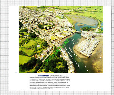 Porthmadog Gwynedd Wales / Plymouth Devon  -c.1990s Cutting