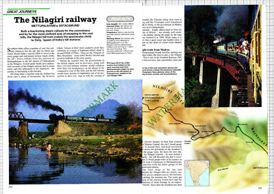 The Nilagiri Railway Ootacamund  India -  1990s Article